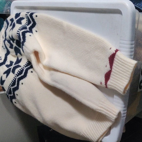 Rainy Studio Fair Island Super Thick Nordic Harajuku Print Sweater Medium NWOT - Picture 11 of 11